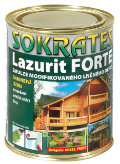 Sokrates Lazurit Forte tenkovrstvová olejová lazúra